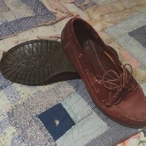 Etienne Aigner Rich Brown Boat Shoes